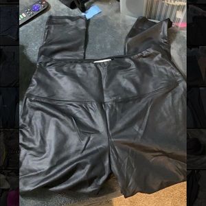 Xl faux leather leggings